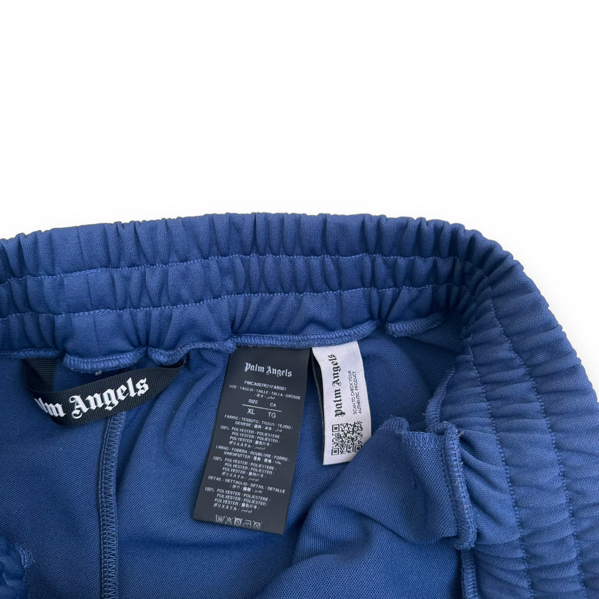 PALM ANGELS CLASSIC TRACK PANTS NAVY XL