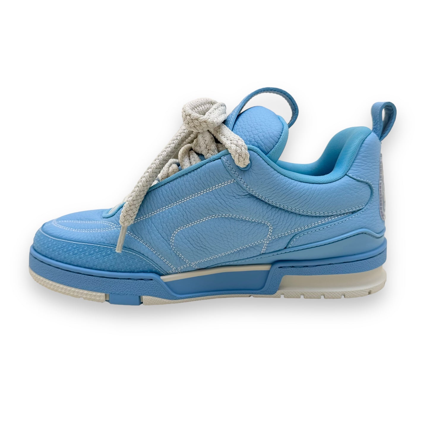 LOUIS VUITTON LV SKATE SNEAKER LUXURY BLUE UK8