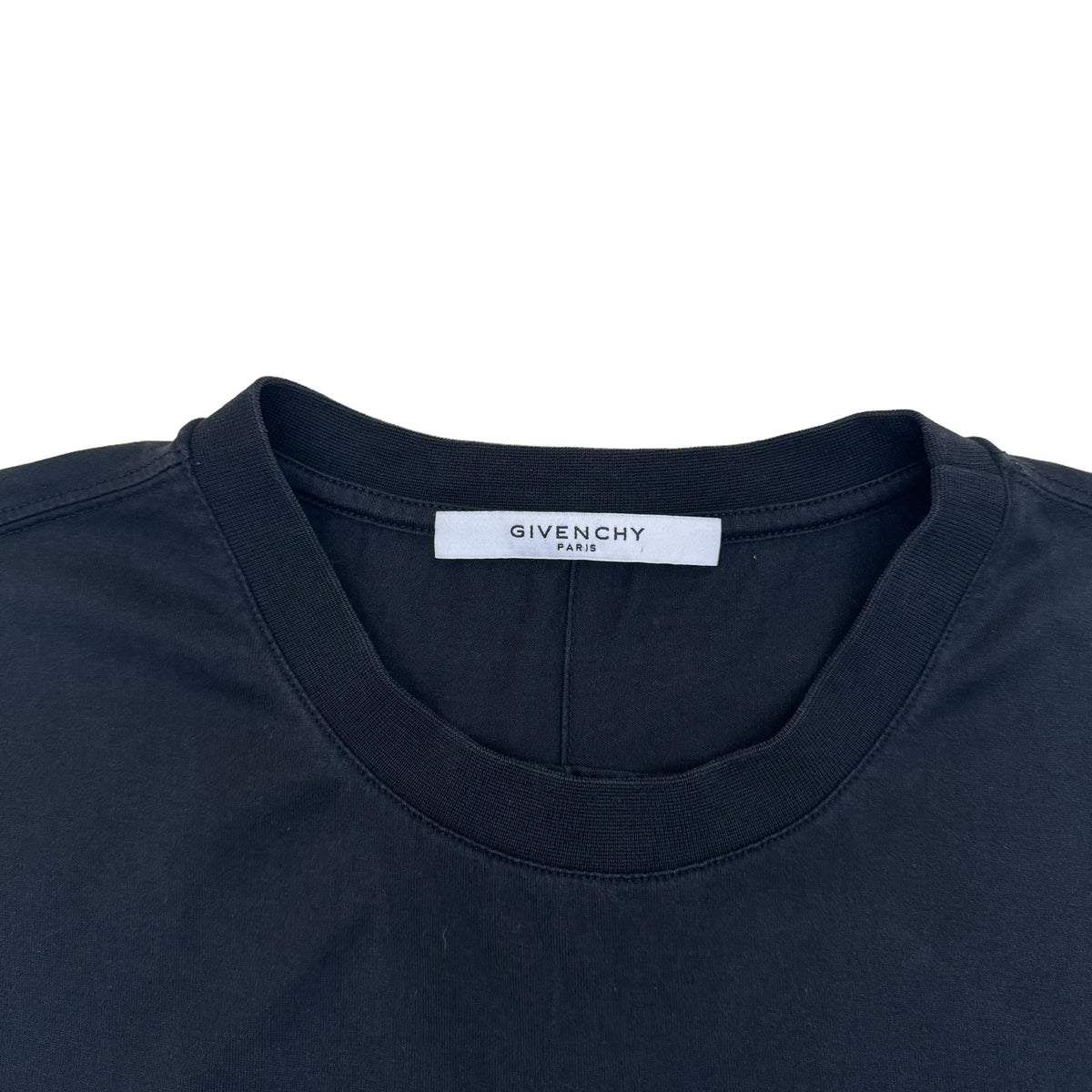 GIVENCHY PARIS LOGO T-SHIRT BLACK M
