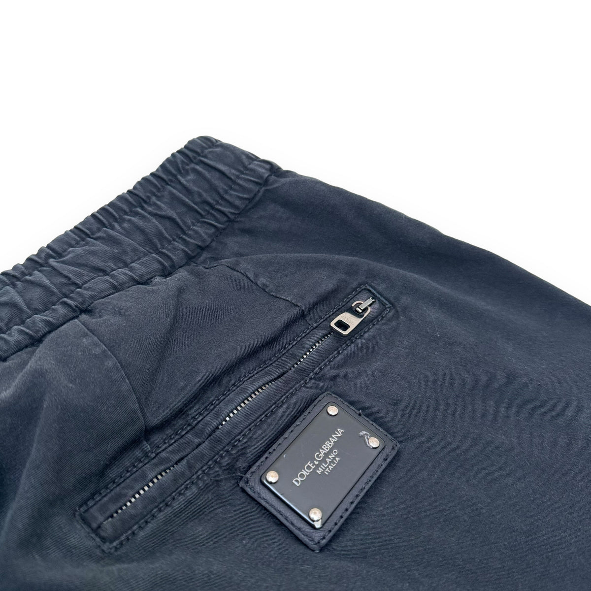 DOLCE & GABBANA TROUSERS BLACK XL