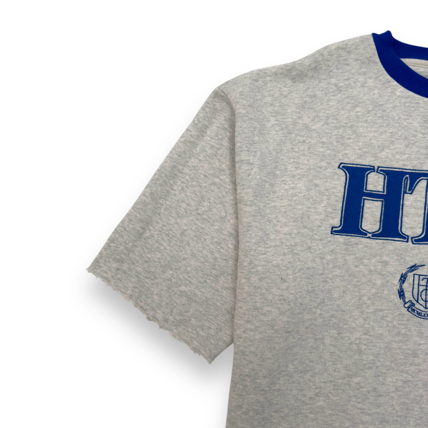 HONOR THE GIFT CROPPED T-SHIRT GREY / BLUE XL