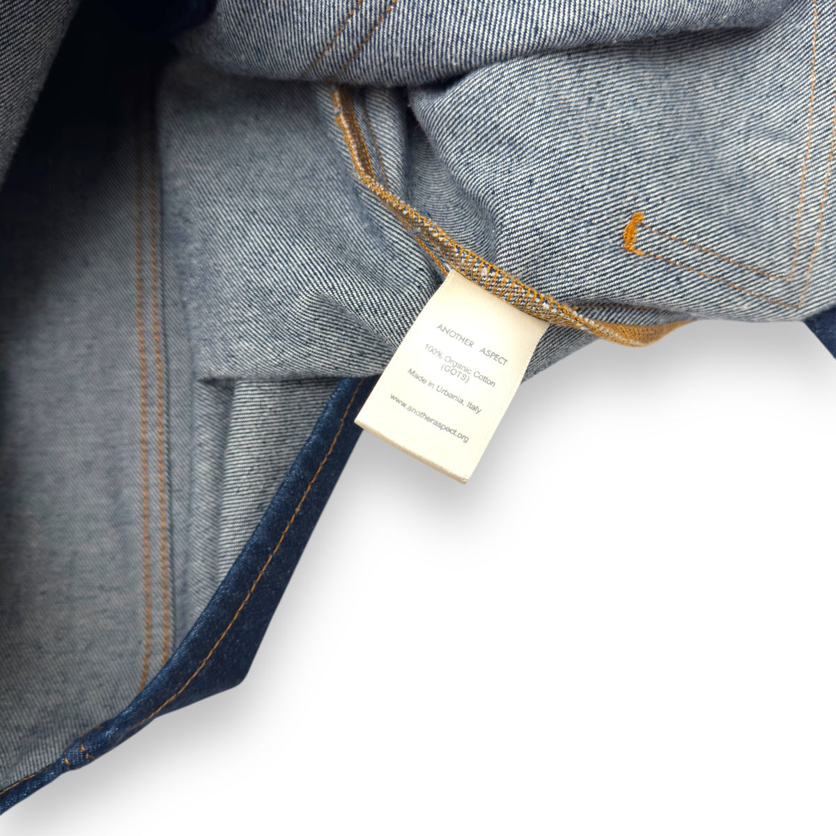 ANOTHER ASPECT DENIM JACKET BLUE L