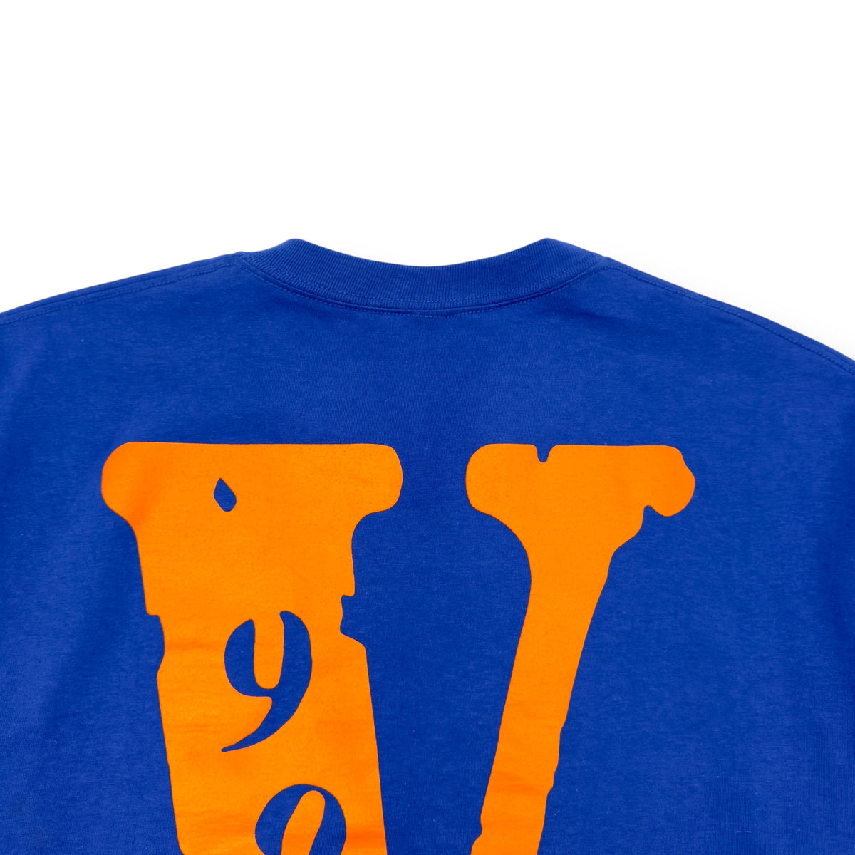 VLONE X JUICE WORLD T-SHIRT BLUE / ORNAGE L