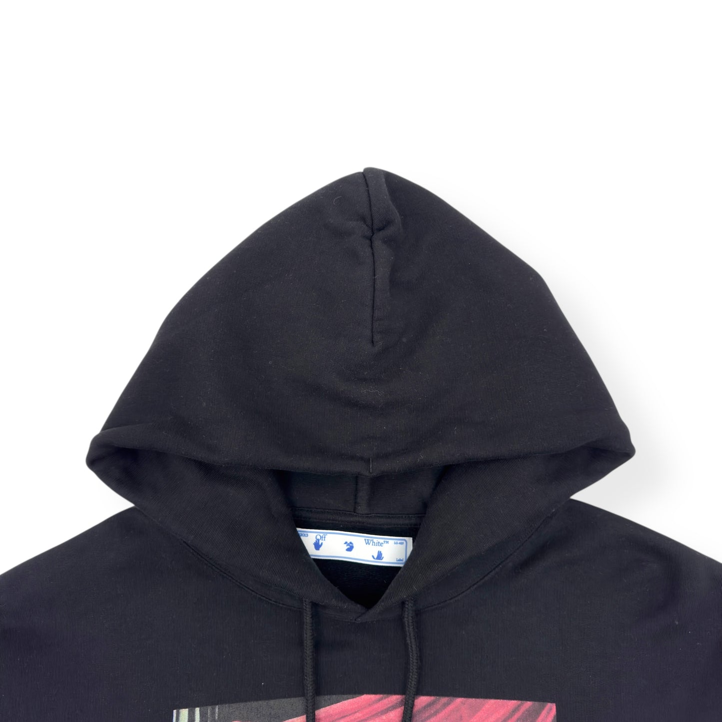 OFF-WHITE CARAVAGGIO PAINTING HOODIE BLACK L