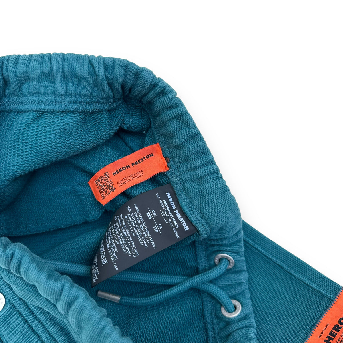 HERON PRESTON SWEATPANTS GREEN XXS