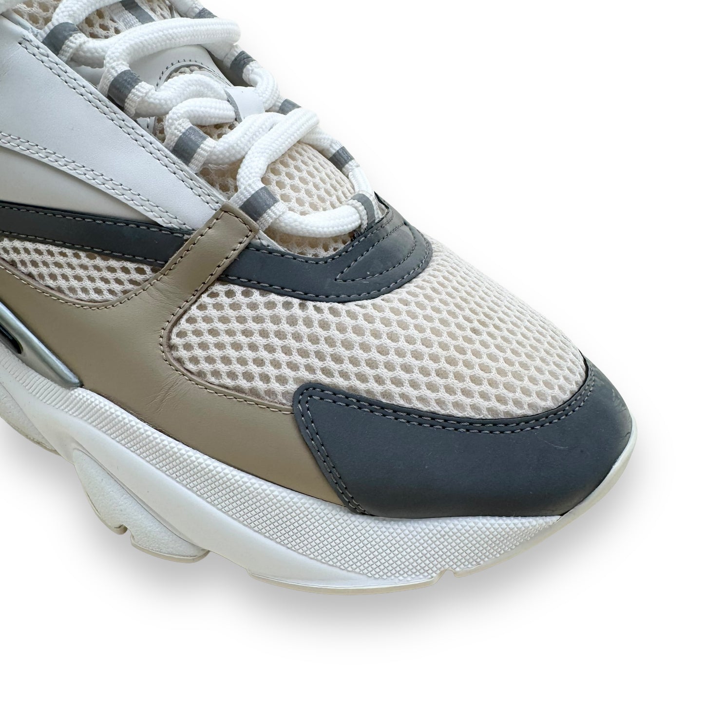DIOR B22 SNEAKER CREAM / BEIGE / WHITE UK9.5