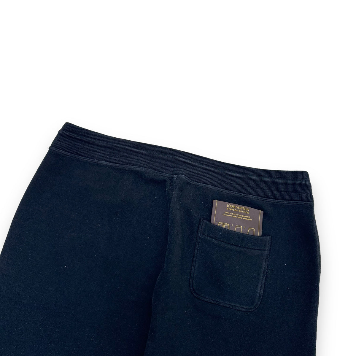 LOUIS VUITTON STAPLES EDITION SWEATPANTS BLACK XXL