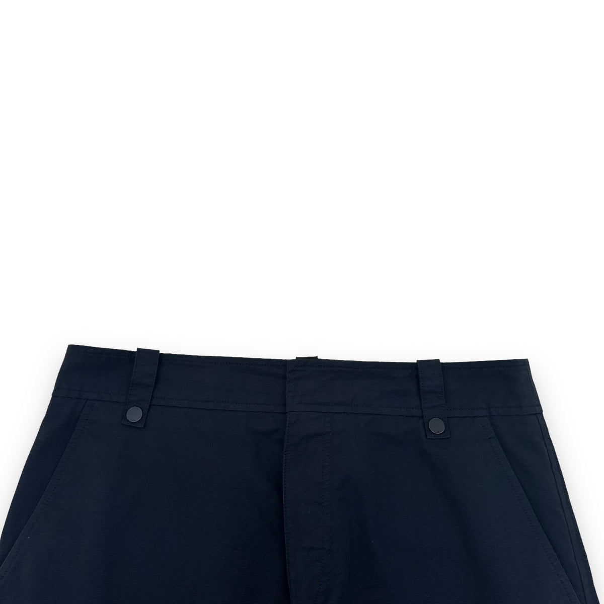 DIOR BUCKLE DETAILED CARGO TROUSERS BLACK L