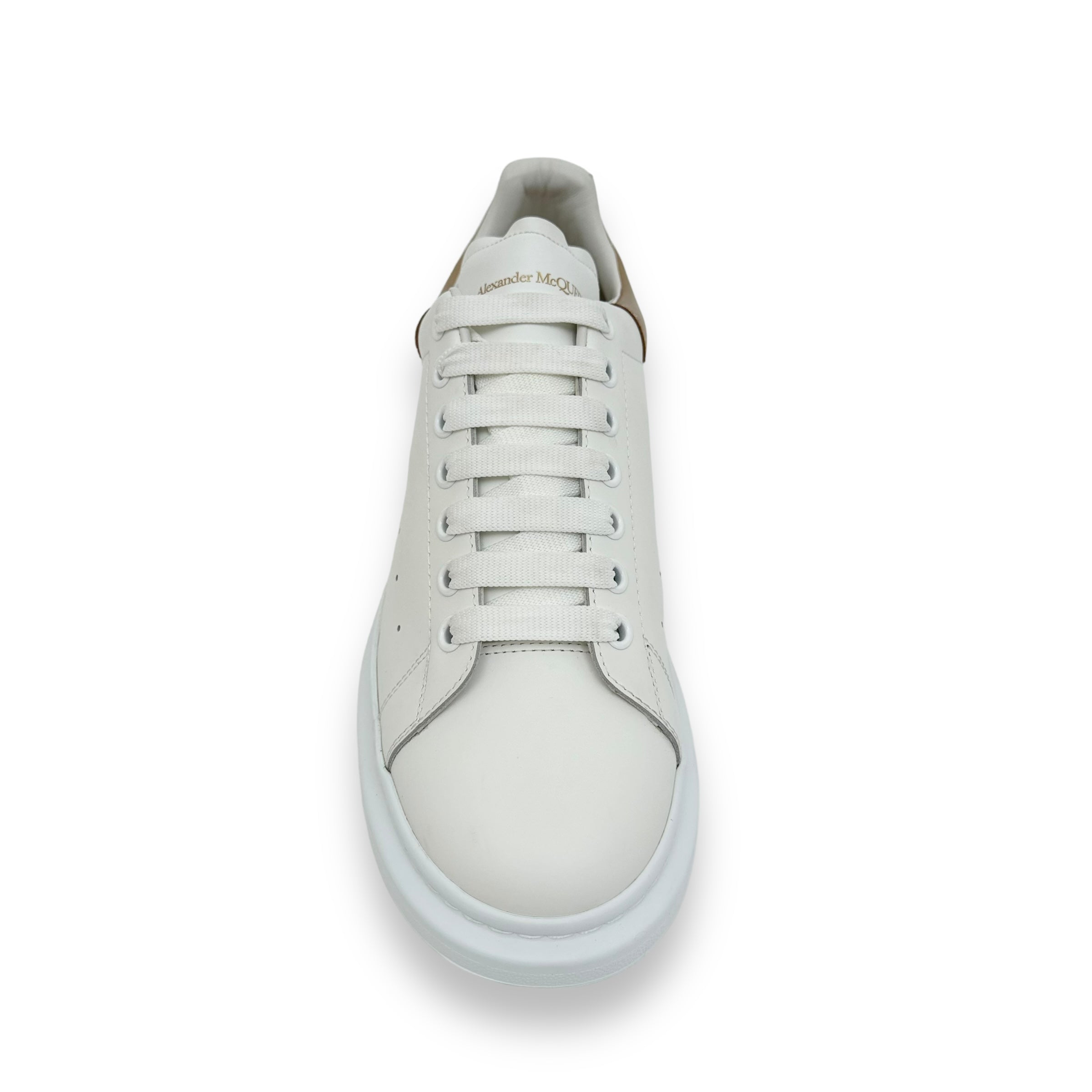ALEXANDER MCQUEEN SNEAKER WHITE / GOLD UK11