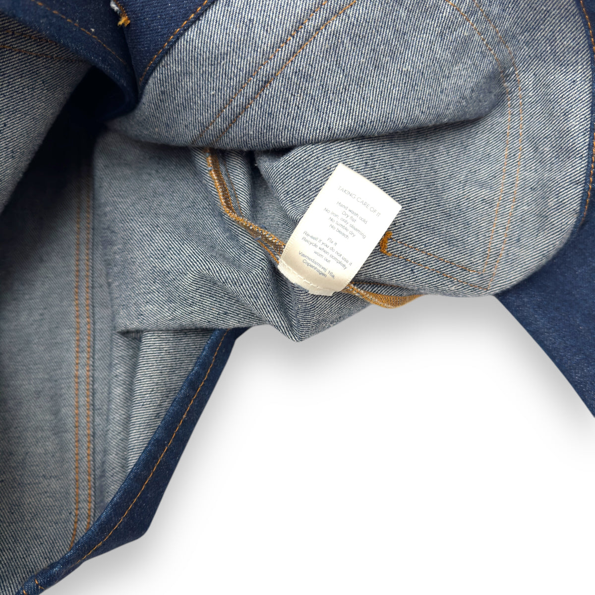ANOTHER ASPECT DENIM JACKET BLUE L