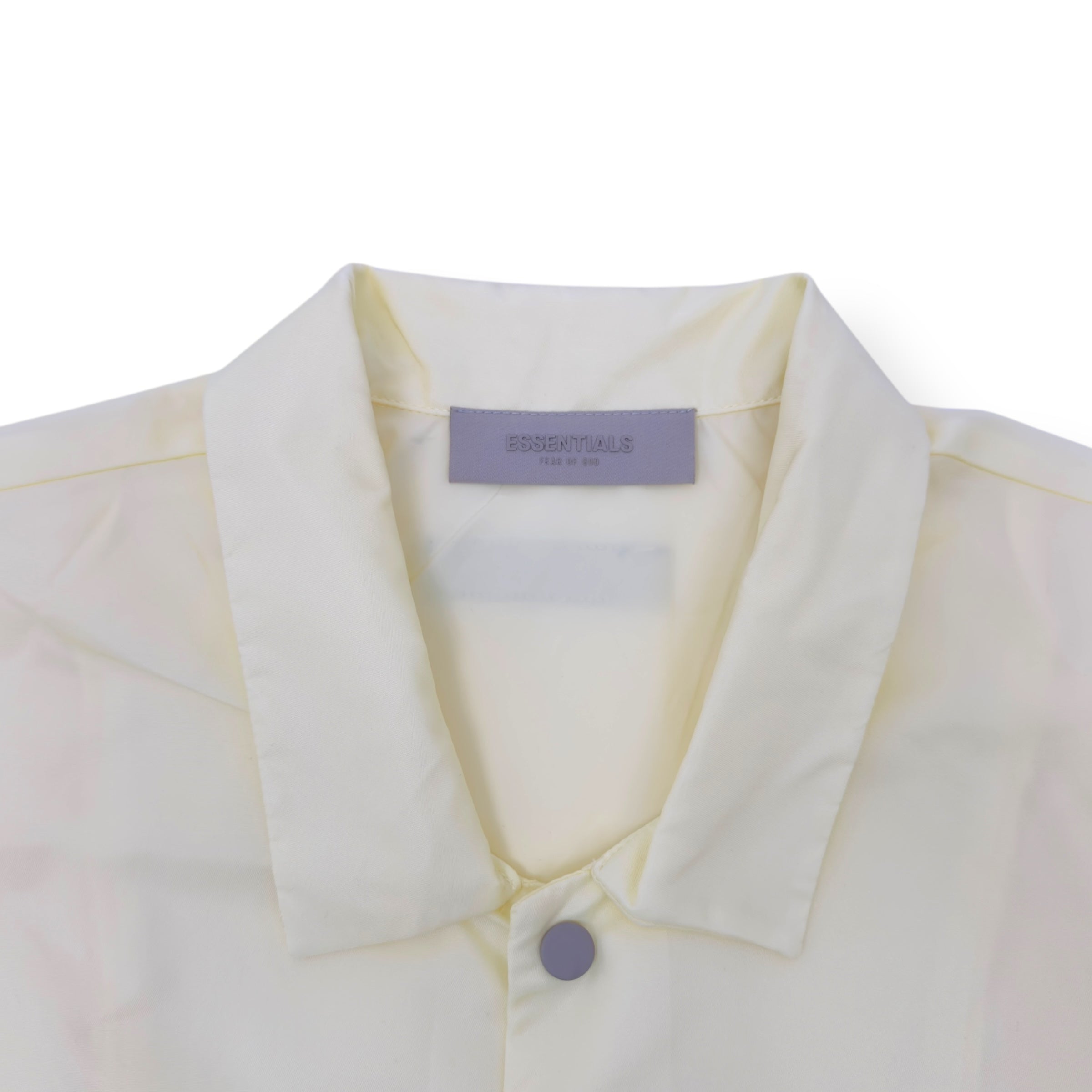 FEAR OF GOD ESSENTIALS OVER-SHIRT CANARY YELLOW L