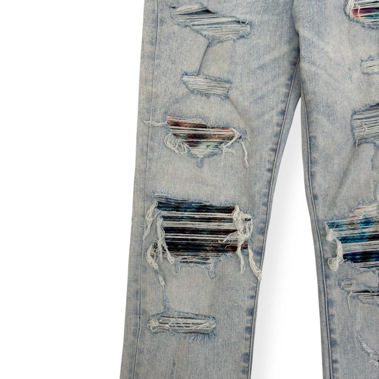 AMIRI TIE DYE MX1 SKINNY DENIM JEANS W32”