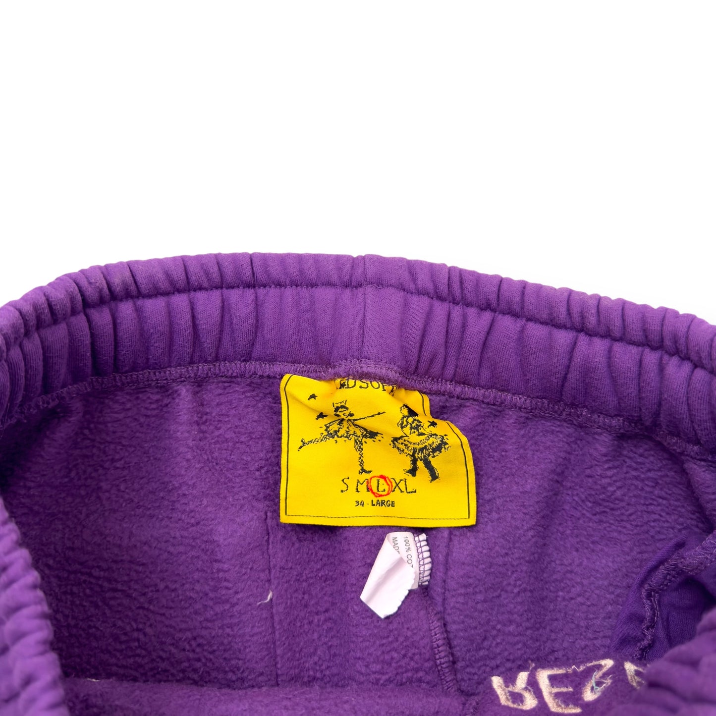 KID SUPER SUPER SWEATPANTS PURPLE L