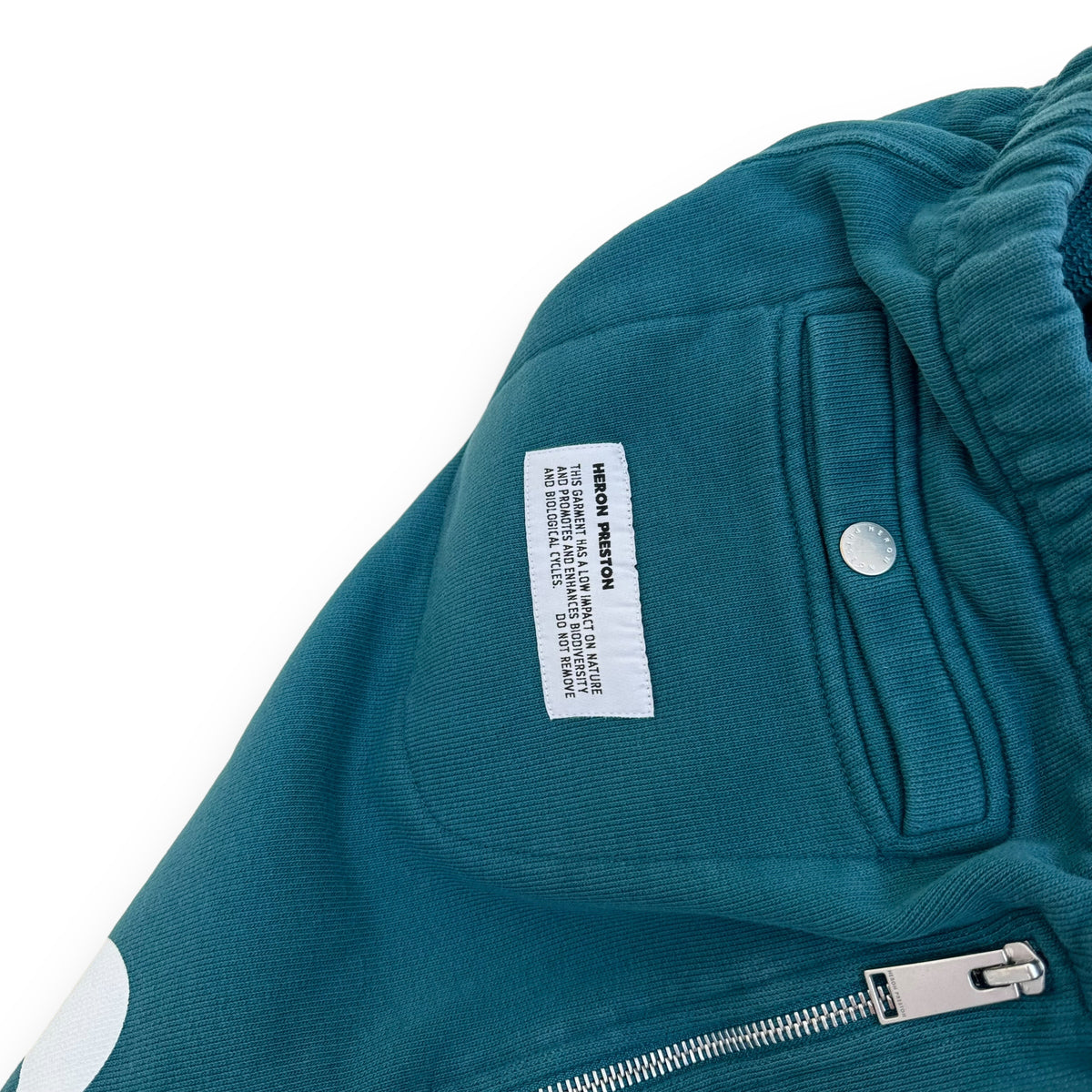 HERON PRESTON SWEATPANTS GREEN XXS