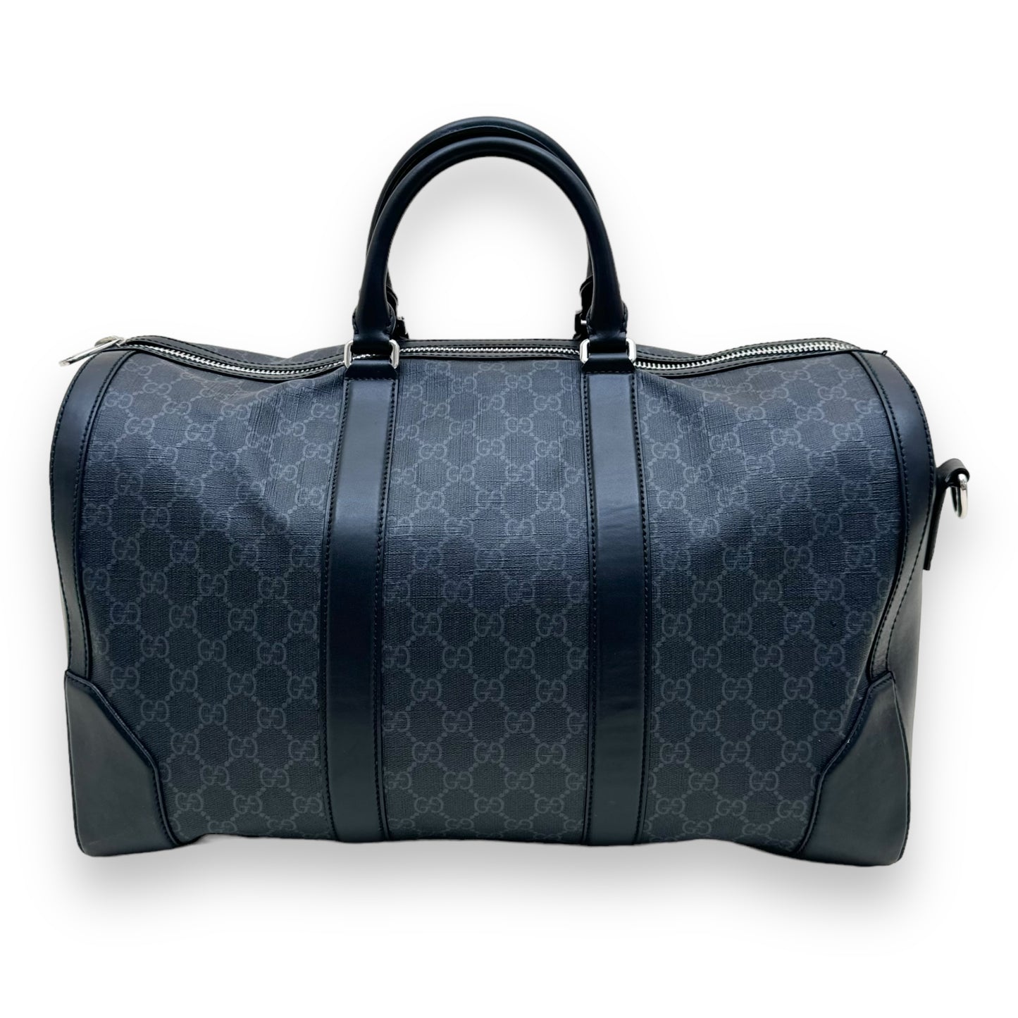 GUCCI GG CARRY-ON DUFFLE BAG BLACK