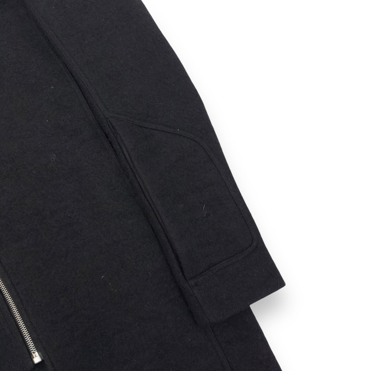 RICK OWENS FW18 09 TUBEWAY COAT BLACK M
