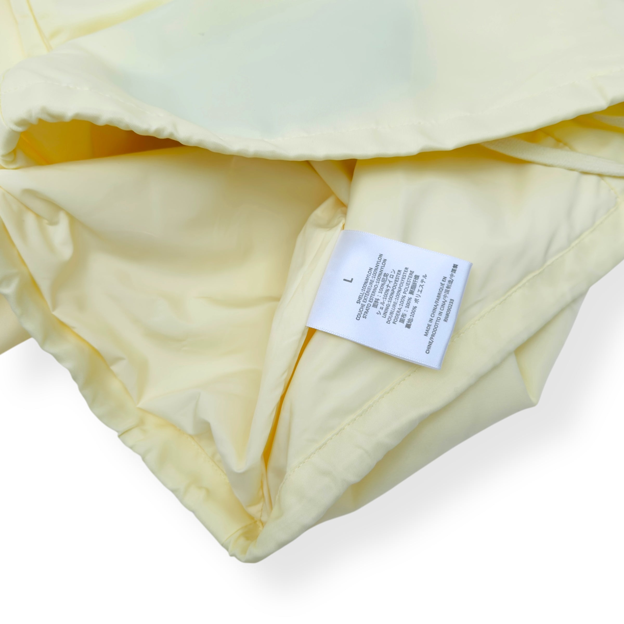 FEAR OF GOD ESSENTIALS OVER-SHIRT CANARY YELLOW L