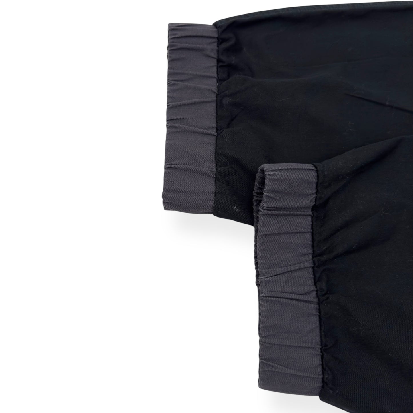 PALM ANGELS TWO TONE CARGO TROUSERS GREY / BLACK 50 / M