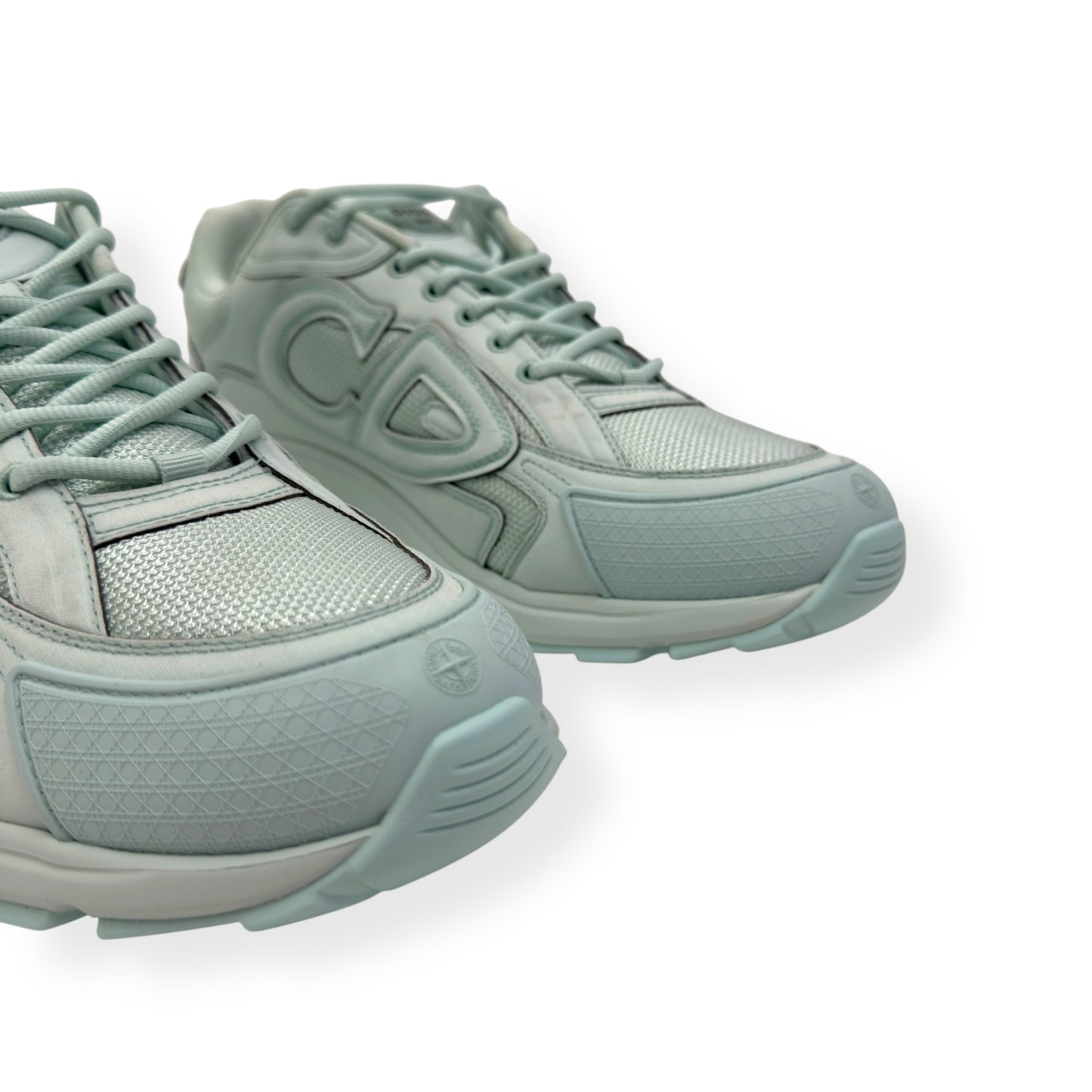 DIOR X STONE ISLAND B30 SNEAKER LIGHT GREEN 46 / UK12