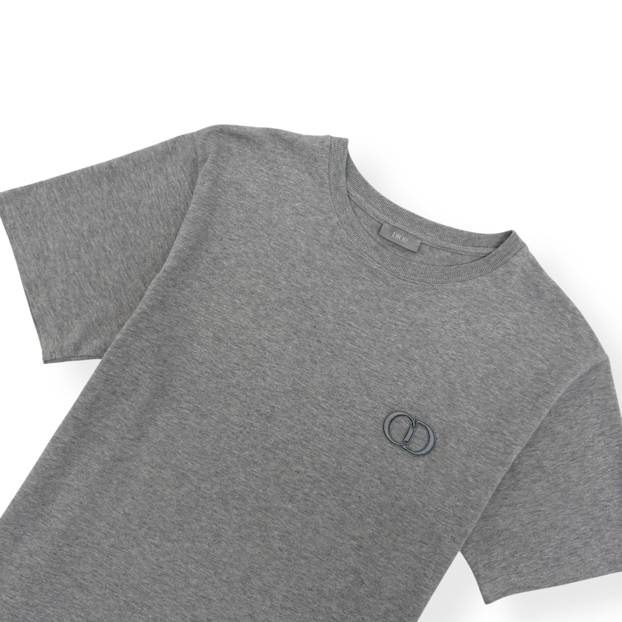 DIOR CD ICON LOGO T-SHIRT GREY S