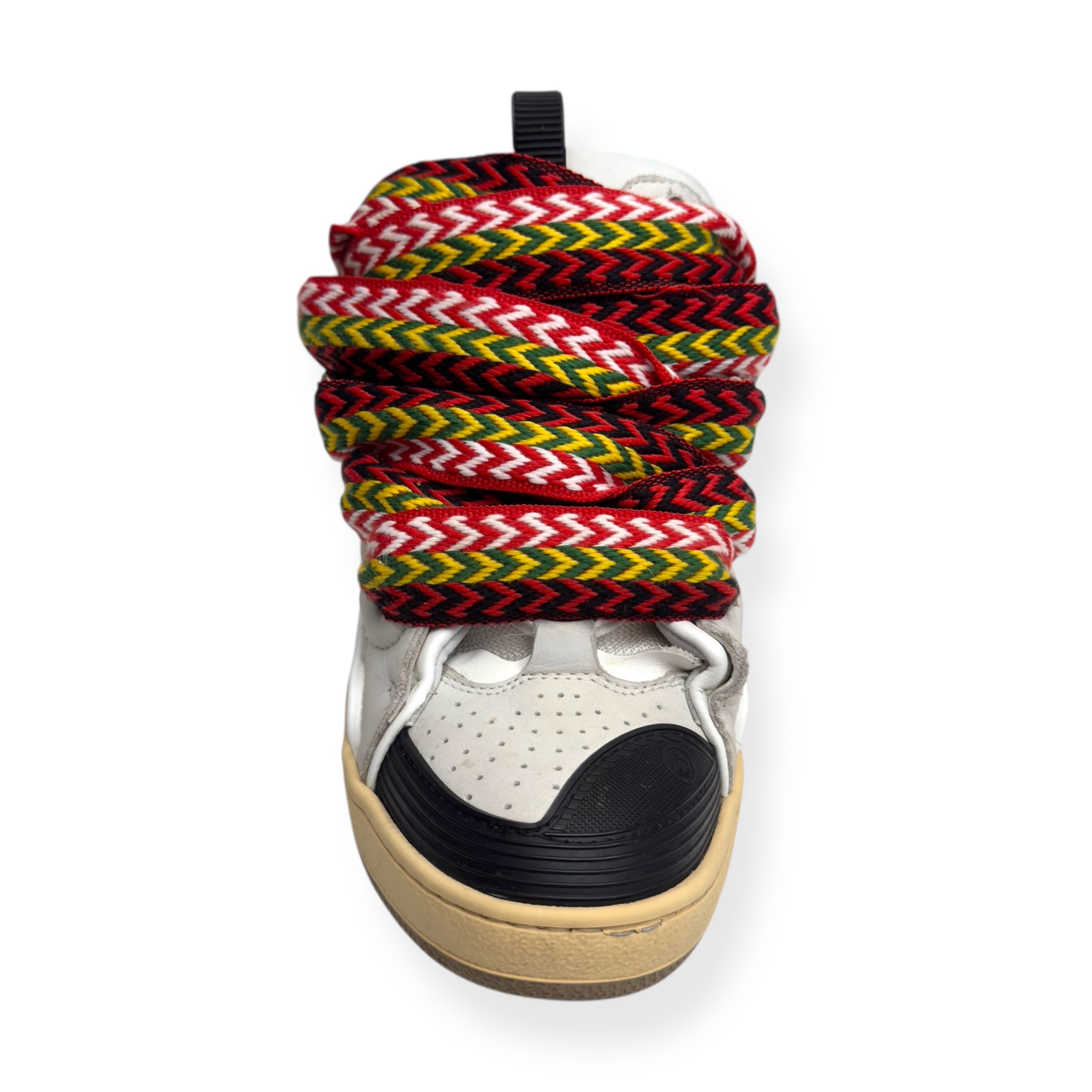 LANVIN CURB SNEAKER WHITE / MULTICOLOURED 40 / UK6