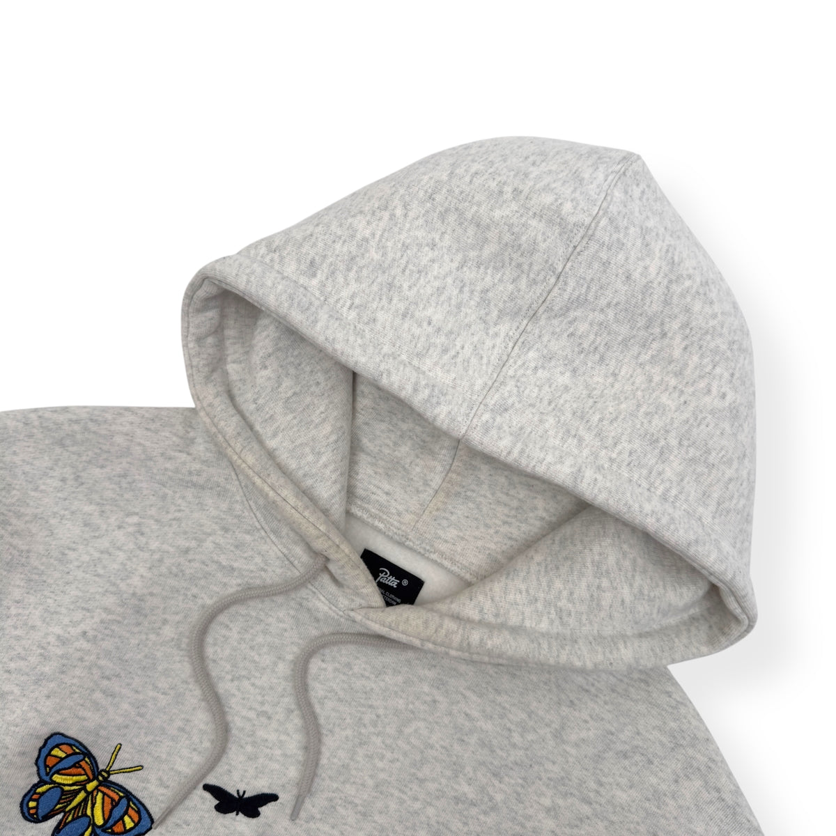 PATTA FAMILY CLASSIC HOODIE GREY / MULTICOLOURED L