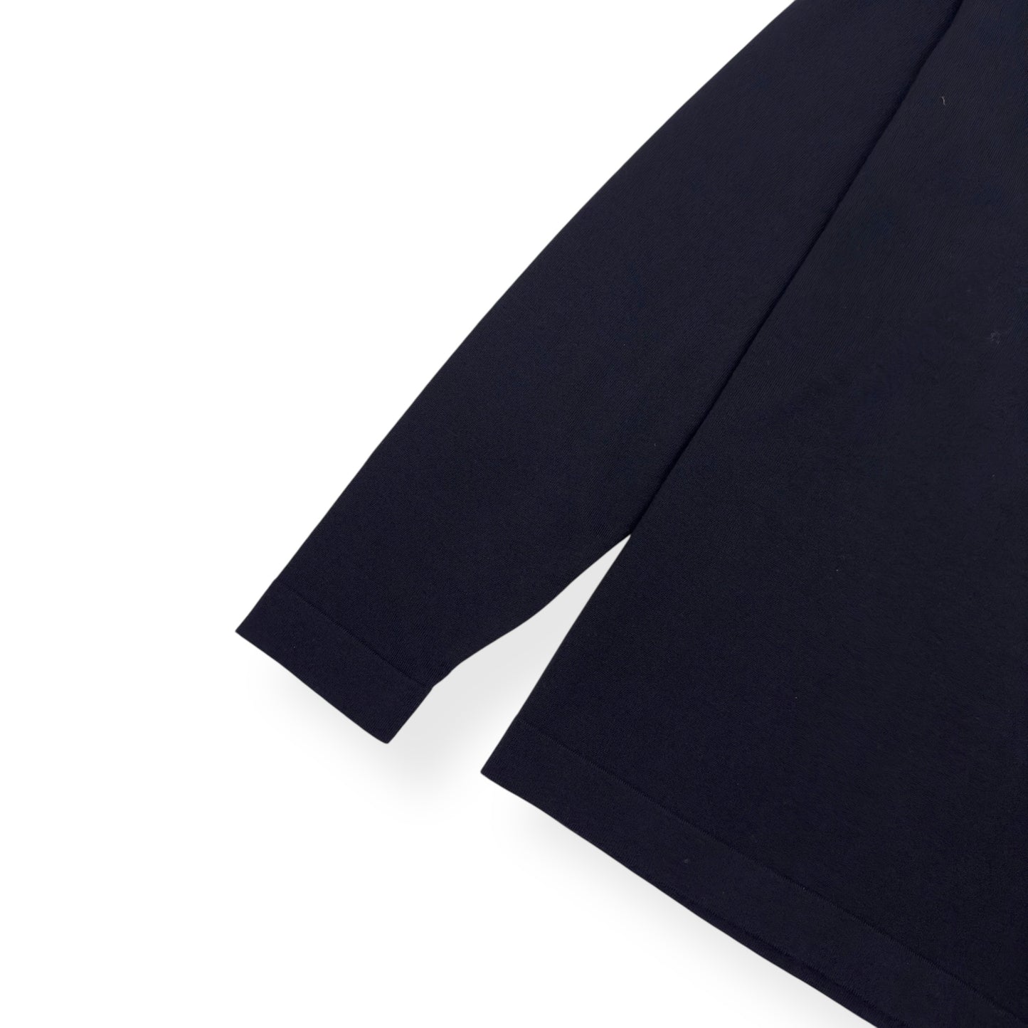 THOM SWEENEY AW22 ROLL NECK WOOL SWEATER NAVY M