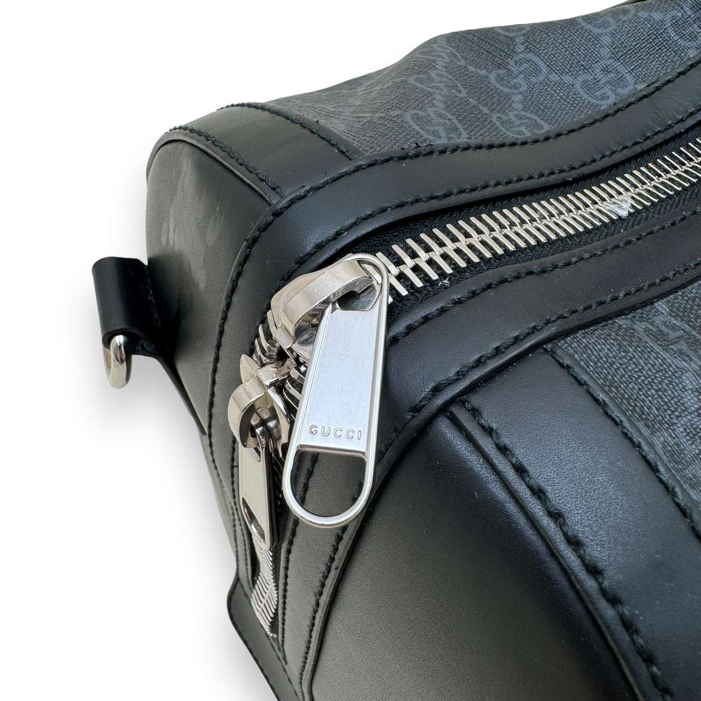 GUCCI GG CARRY-ON DUFFLE BAG BLACK