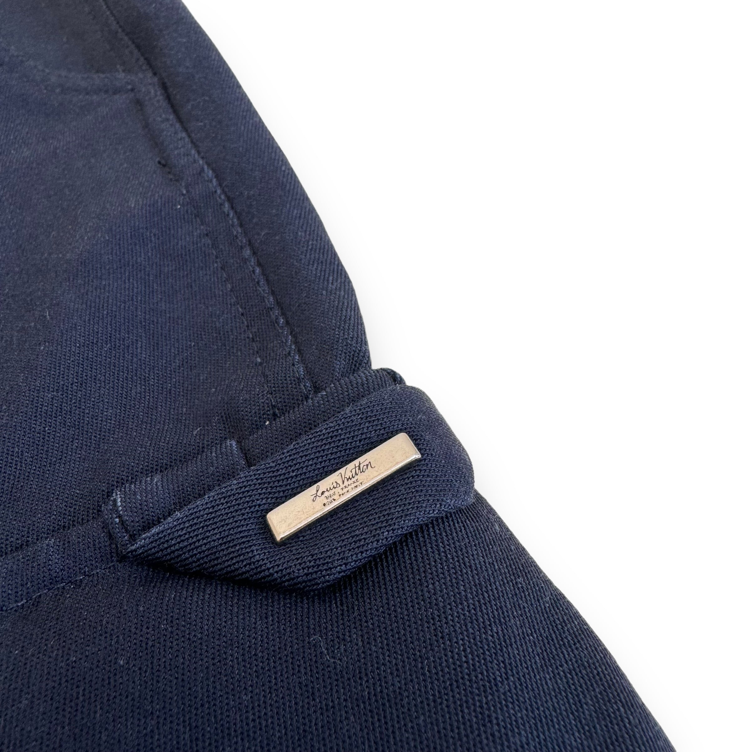 LOUIS VUITTON LVSE PANELLED CARGO PANTS NAVY L