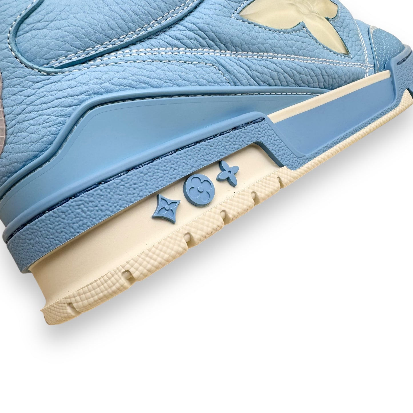 LOUIS VUITTON LV SKATE SNEAKER LUXURY BLUE UK8