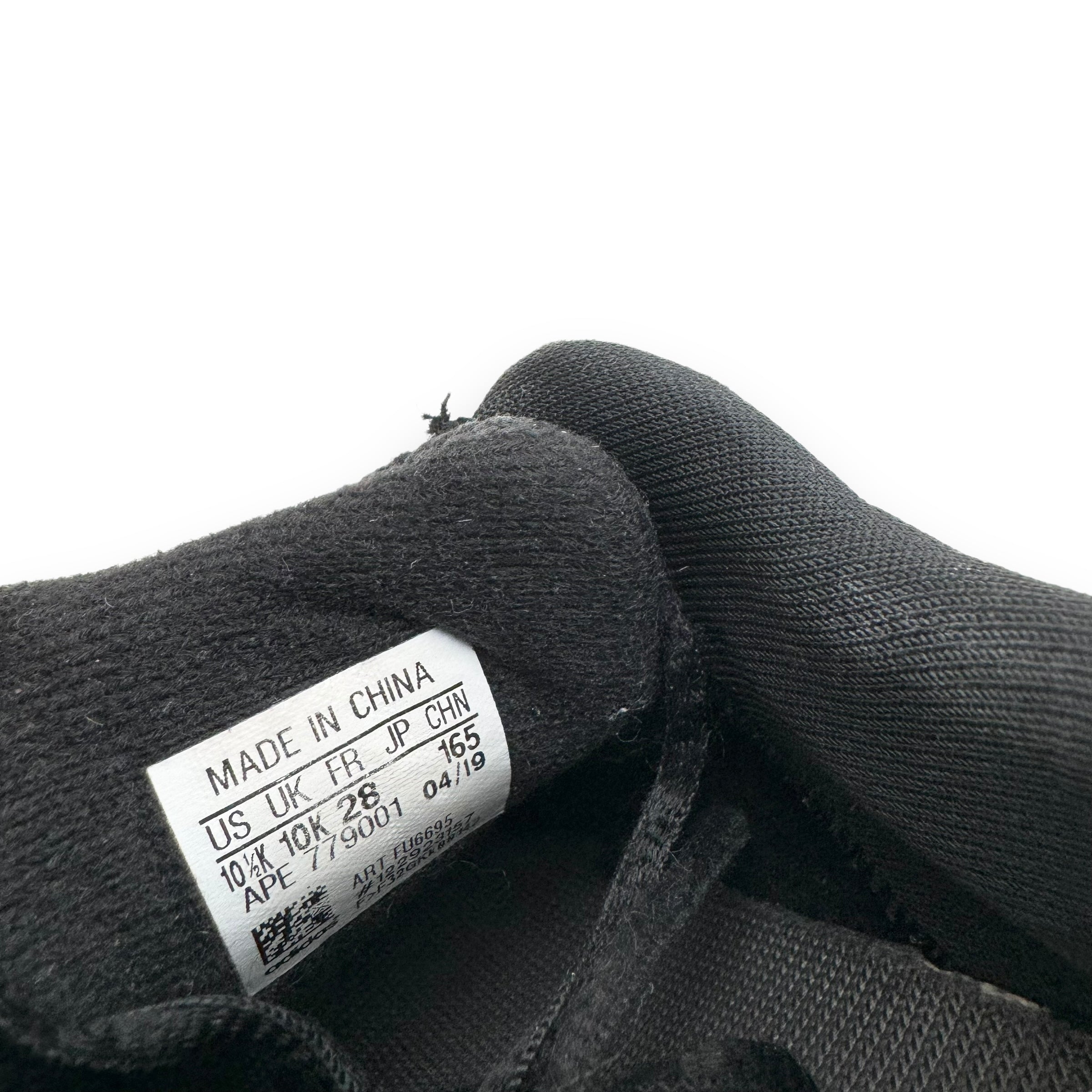 ADIDAS YEEZY BOOST 700 V2 SNEAKER VANTA BLACK UK10
