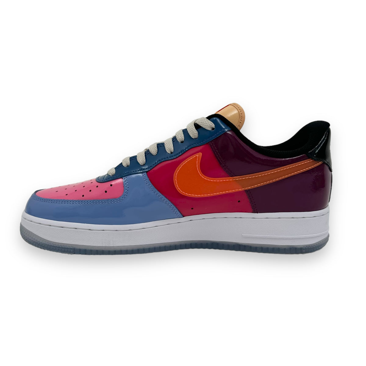 NIKE AIR FORCE 1 LOW X UNDEFEATED SNEAKER TOTAL ORANGE UK10.5