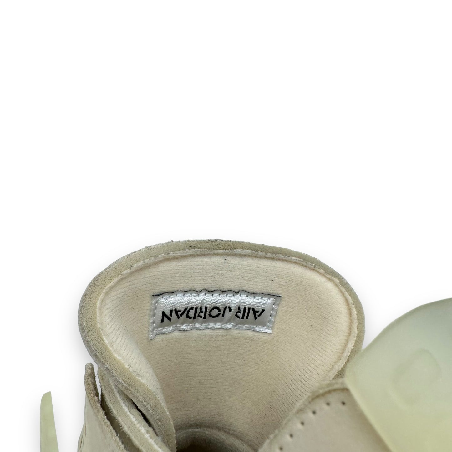 OFF-WHITE X AIR JORDAN 4 SAIL SNEAKER UK10.5