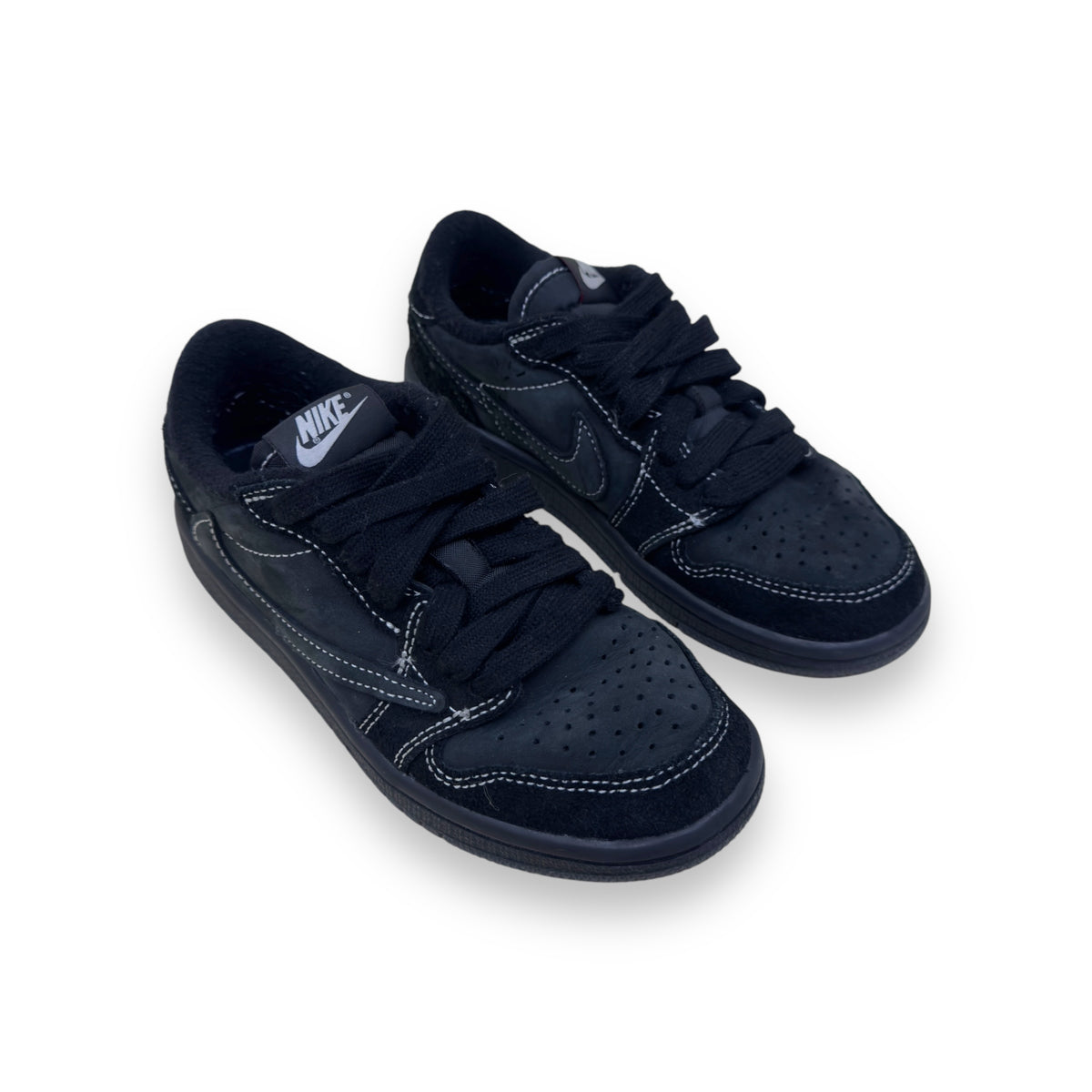 JORDAN 1 RETRO LOW OG SP TRAVIS SCOTT SNEAKER BLACK PHANTOM UK12K