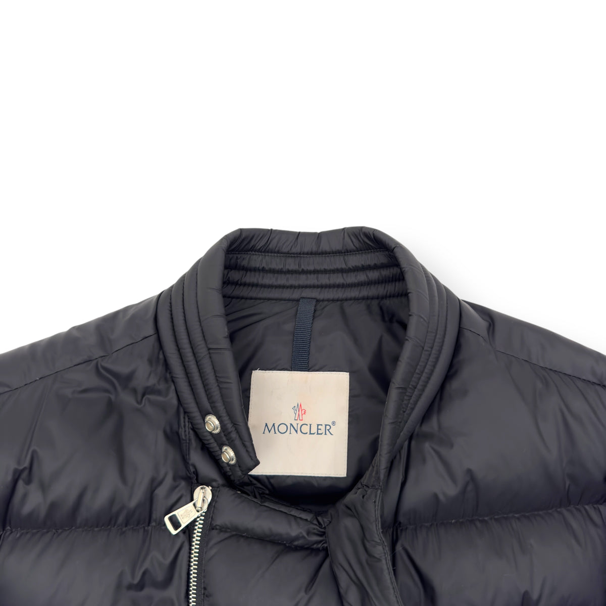 MONCLER AUBIN QUILTED SHELL DOWN JACKET BLACK 3 / M