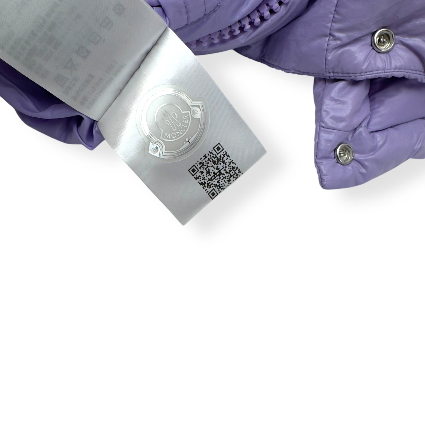 MONCLER EXTRAORDINARY FOREVER MAYA QUILTED SHELL JACKET LILAC 2 / S