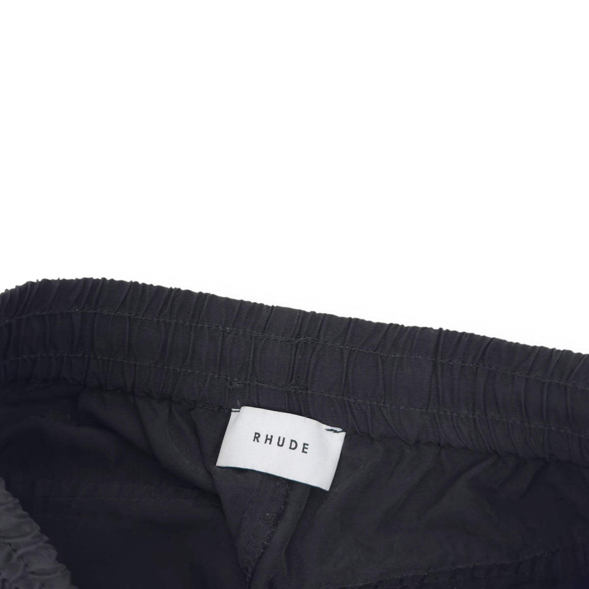 RHUDE CUPRO CARGO PANTS BLACK S