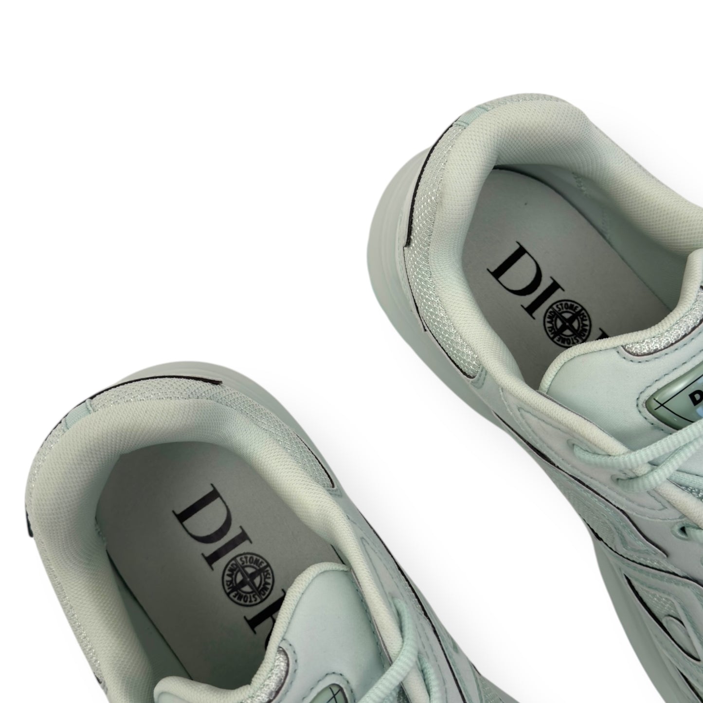 DIOR X STONE ISLAND B30 SNEAKER LIGHT GREEN 46 / UK12