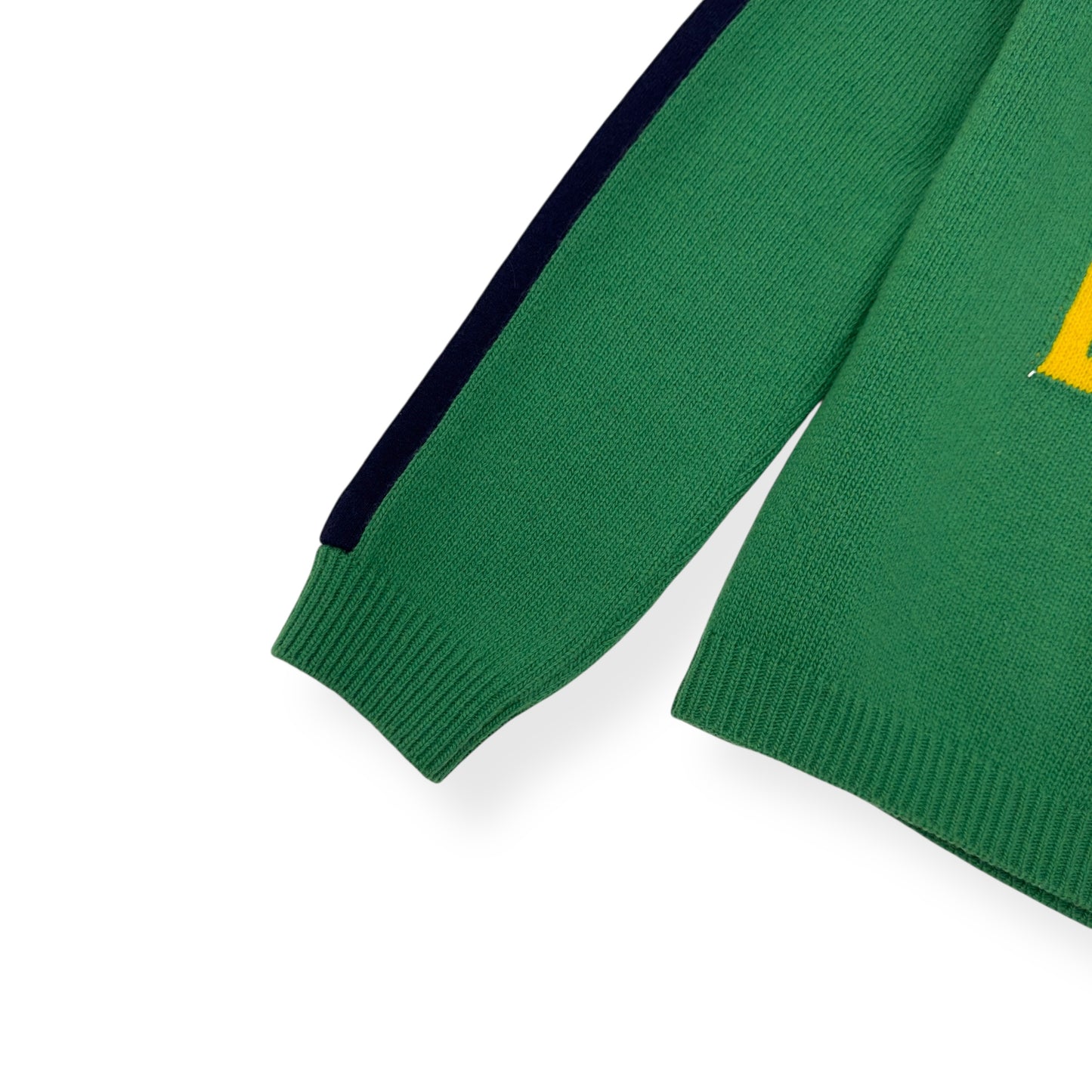 GUCCI ‘BLIND FOR LOVE’ SNAKE SWEATER GREEN / YELLOW / RED L
