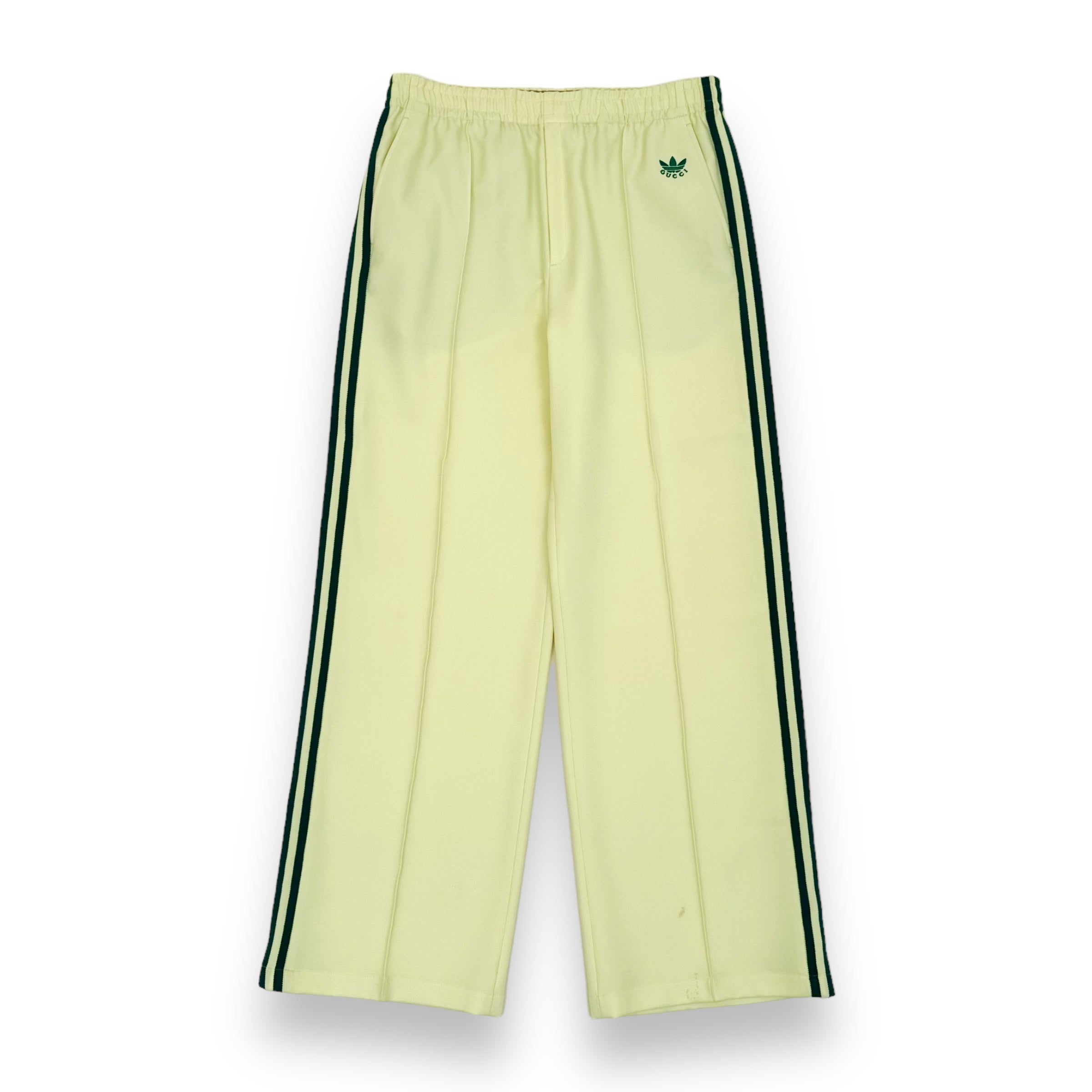 GUCCI X ADIDAS 2023 TRACK PANTS YELLOW / GREEN L