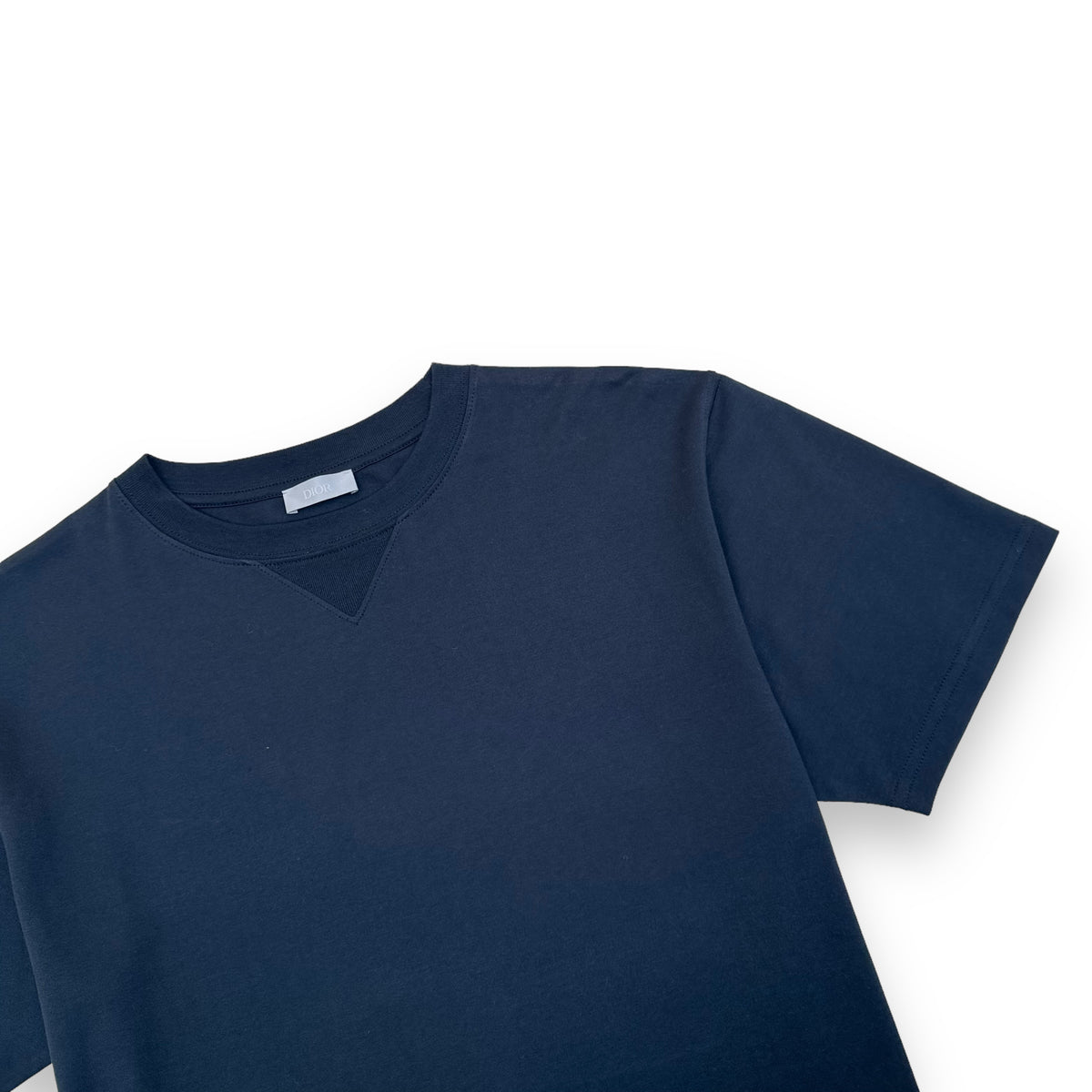 DIOR OBLIQUE LAYERED T-SHIRT NAVY M