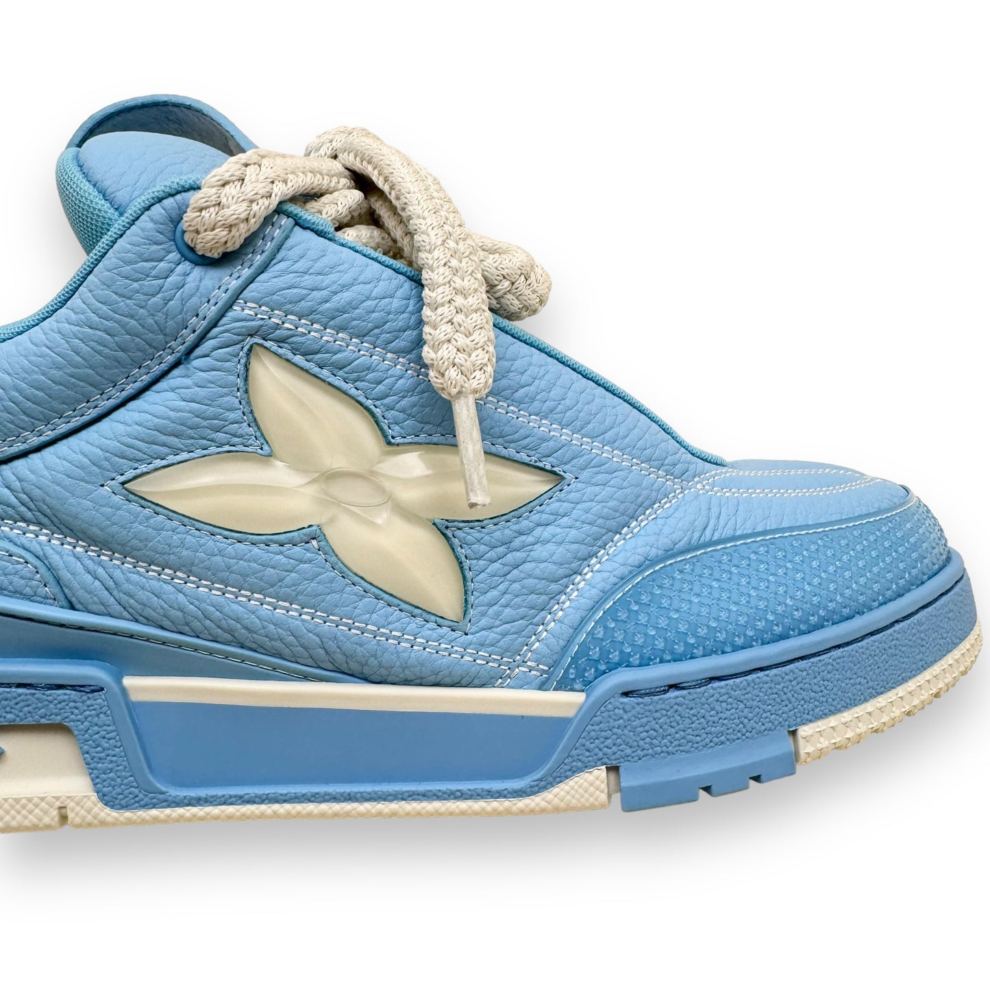 LOUIS VUITTON LV SKATE SNEAKER LUXURY BLUE UK8