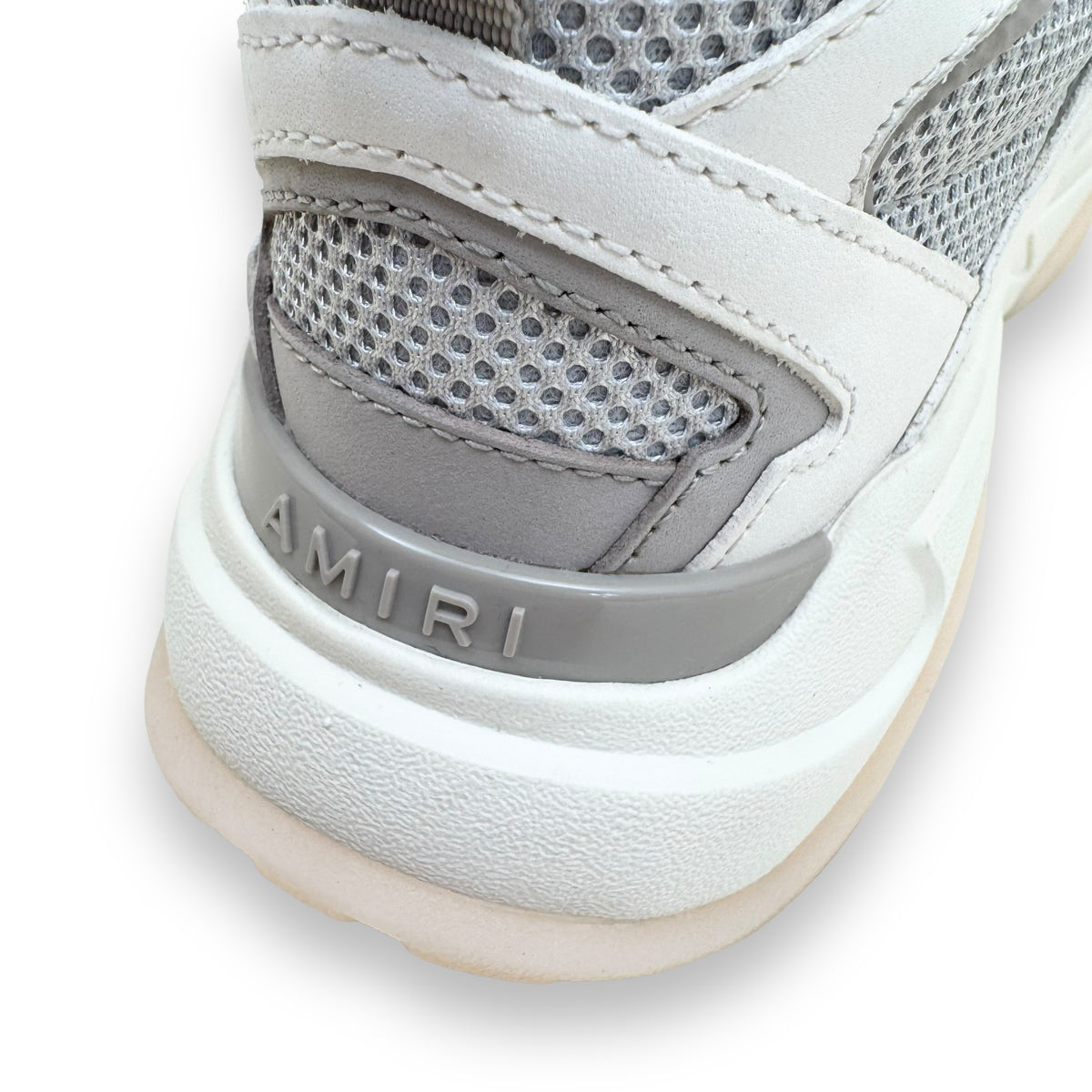 AMIRI BONE RUNNER SNEAKER OFF-WHITE / GREY UK10