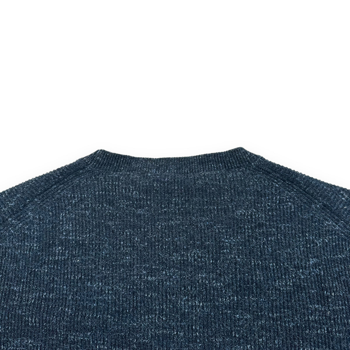 THOM SWEENEY COTTON KNIT CREWNECK SWEATSHIRT NAVY M