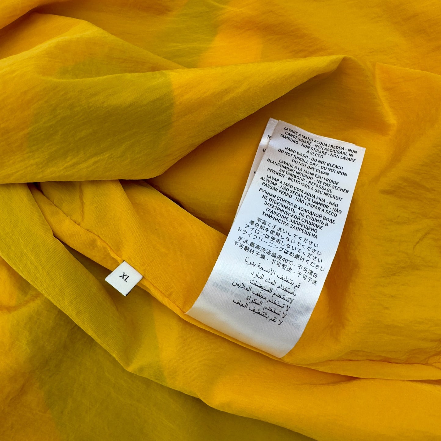 GUCCI APPLIQUÉD COLOUR-BLOCK SHELL JACKET MULTICOLOURED XL