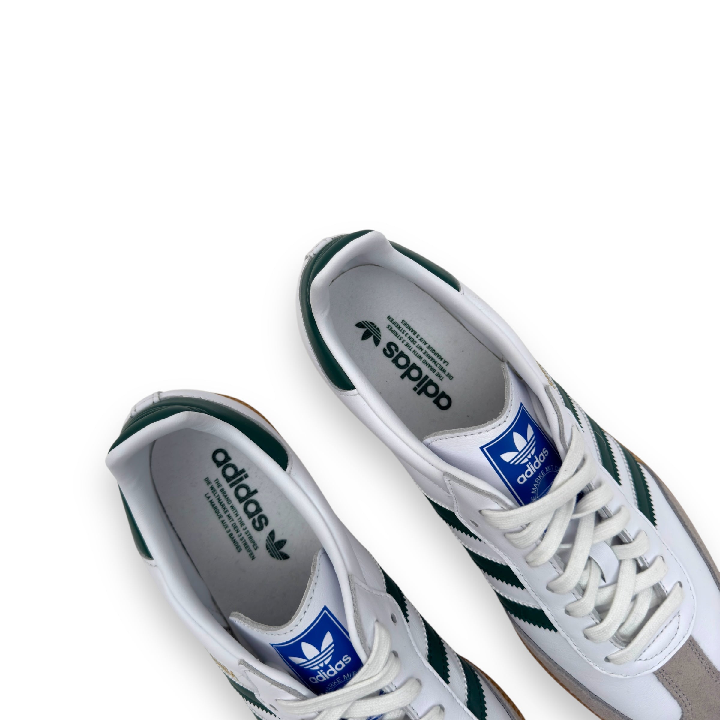 ADIDAS SAMBA OG SNEAKER WHITE / GREEN UK10.5