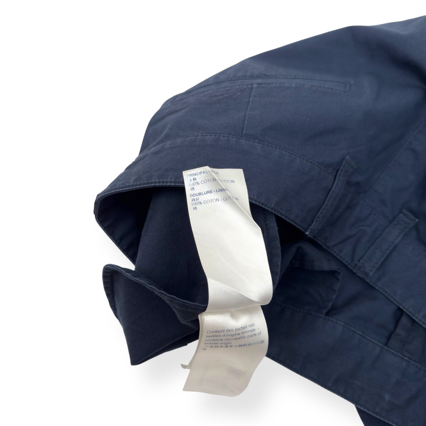 LOUIS VUITTON PIN CARGO TROUSERS NAVY M