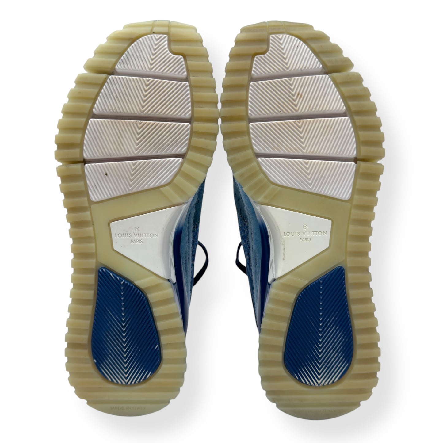 LOUIS VUITTON V.N.R SNEAKER BLUE / WHITE UK8.5