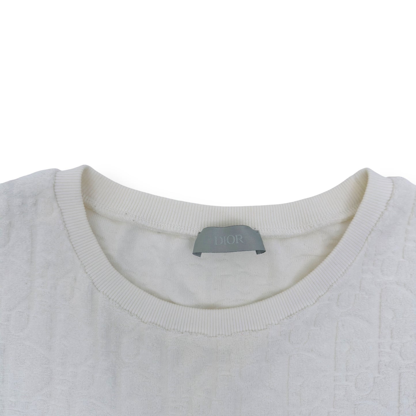 DIOR OBLIQUE T-SHIRT WHITE L