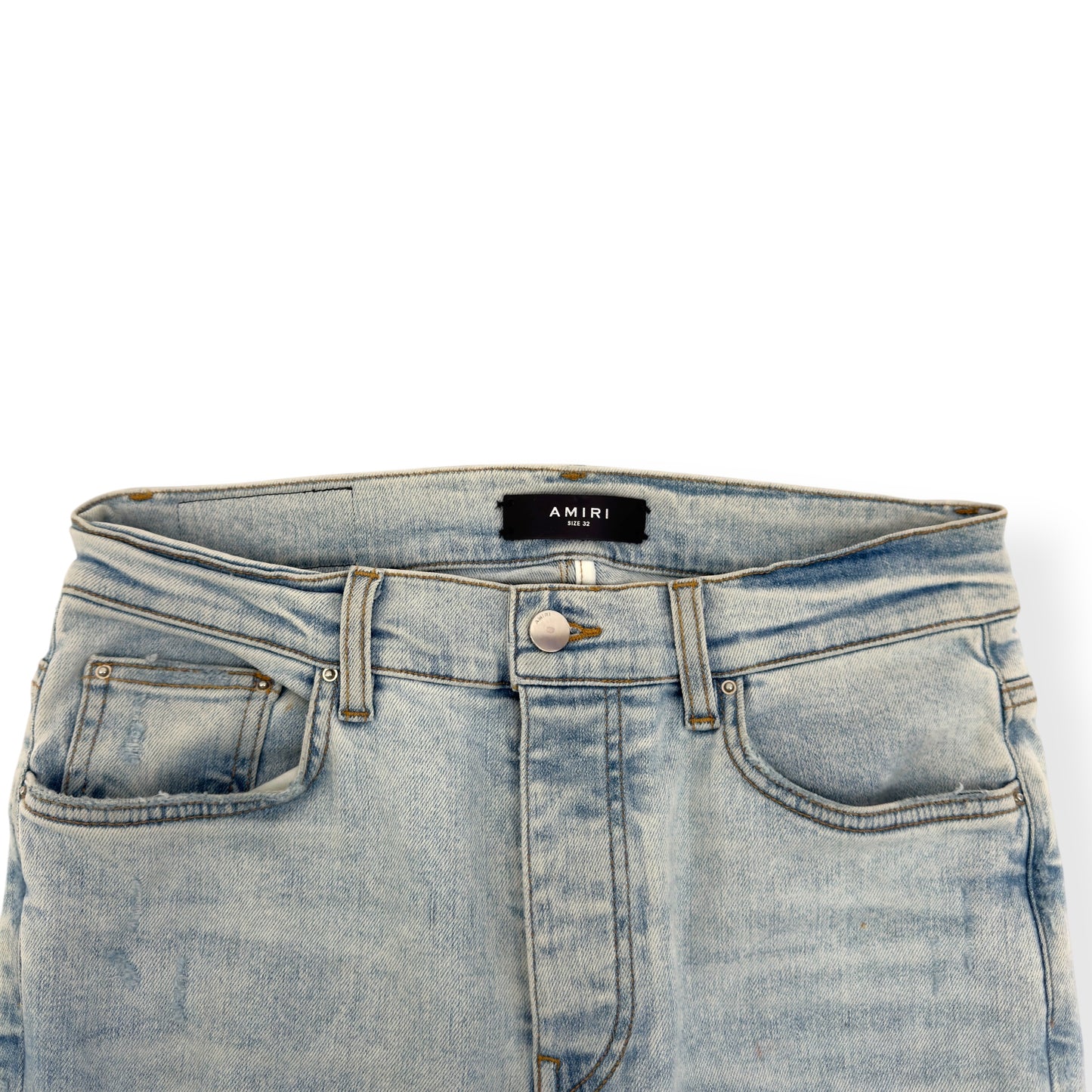 AMIRI TIE DYE MX1 SKINNY DENIM JEANS W32”